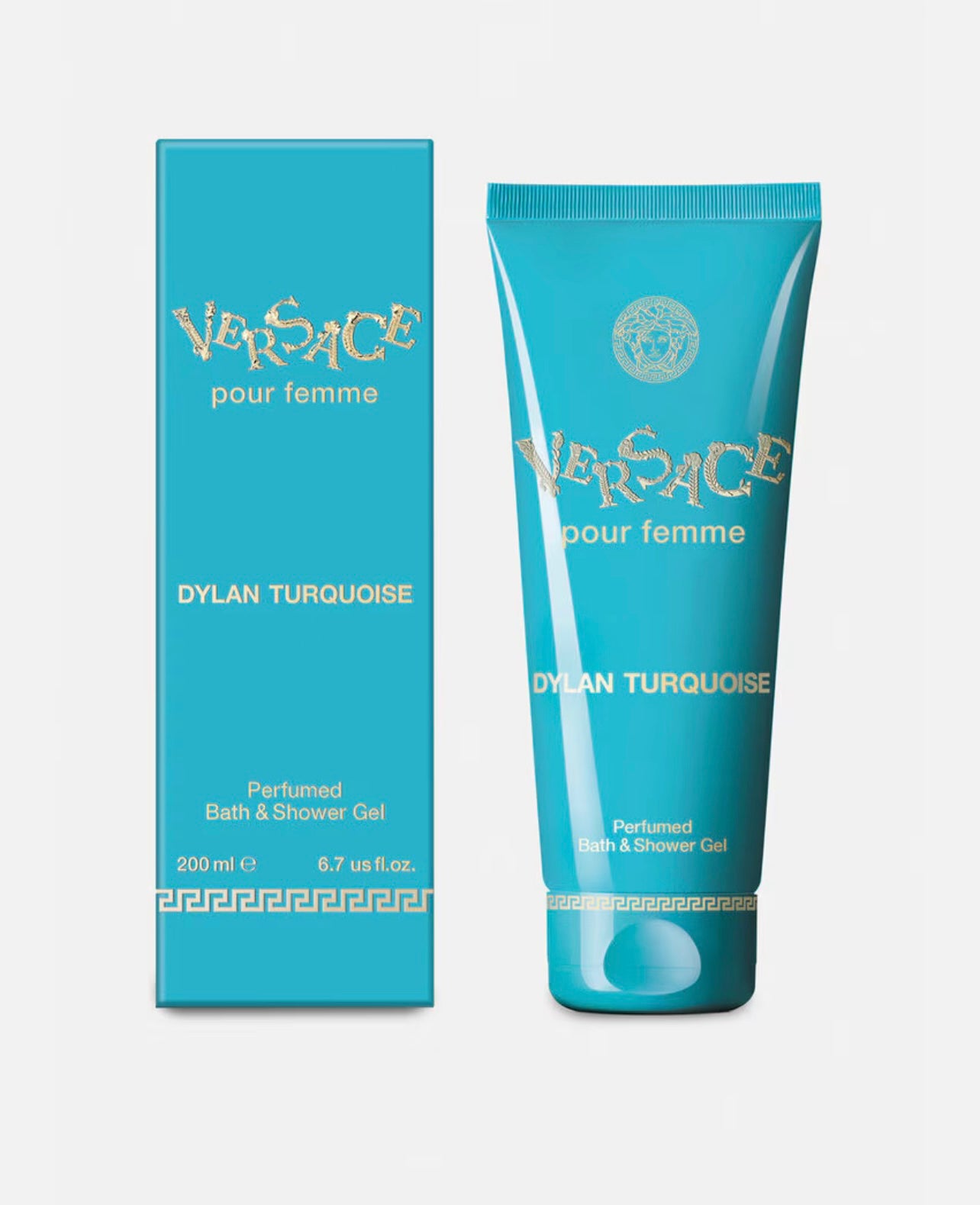 DYLAN TURQUOISE BATH & SHOWER GEL PUOR FEMME - VERSACE